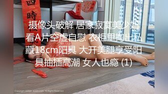 摄像头破解 居家寂寞美少妇看A片空虚自慰 衣柜里掏出私藏18cm阳具 大开美腿享受阳具抽插高潮 女人也瘾 (1)