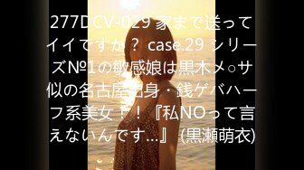 277DCV-029 家まで送ってイイですか？ case.29 シリーズ№1の敏感娘は黒木メ○サ似の名古屋出身・銭ゲバハーフ系美女！！『私NOって言えないんです…』 (黒瀬萌衣)