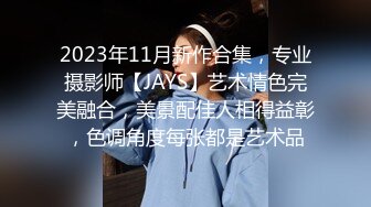 2023年11月新作合集，专业摄影师【JAYS】艺术情色完美融合，美景配佳人相得益彰，色调角度每张都是艺术品